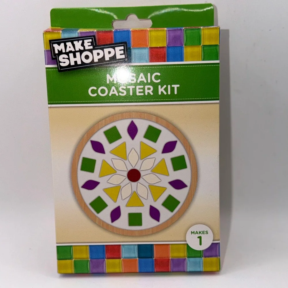 Make Shoppe Mosaic Craft Kit Bundle DIY Creative Arts Activity Kidcore 5pk